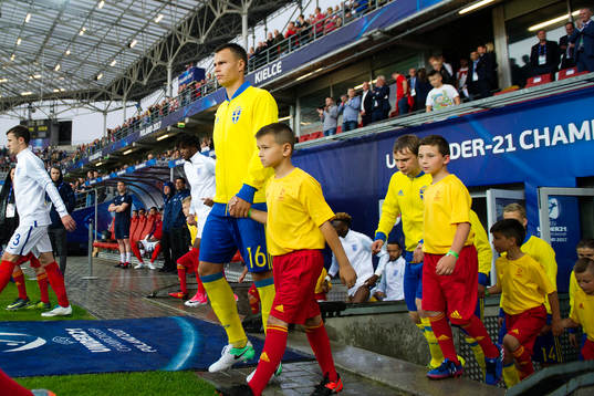 Sveriges Melker Hallberg och Simon Tibbling