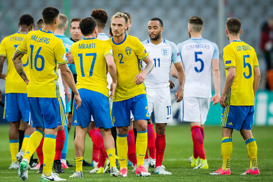 Sveriges Linus Wahlqvist och Kerim Mrabti