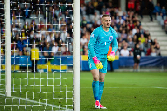 Englands målvakt Jordan Pickford