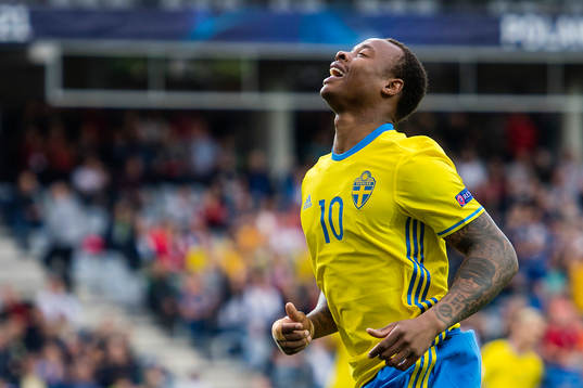 Sveriges Carlos Strandberg deppar