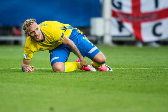 Sveriges Linus Wahlqvist tilldelas en straff