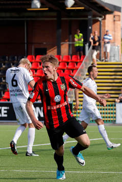 GAIS Sebastian Möller jublar