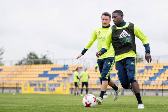 Kerim Mrabti och Isak Ssewankambo