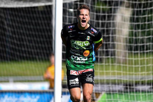 Varbergs Gabriel Altemark-Vanneryr reagerar