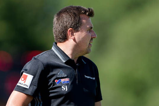 Degerfors tränare Stefan Jacobsson