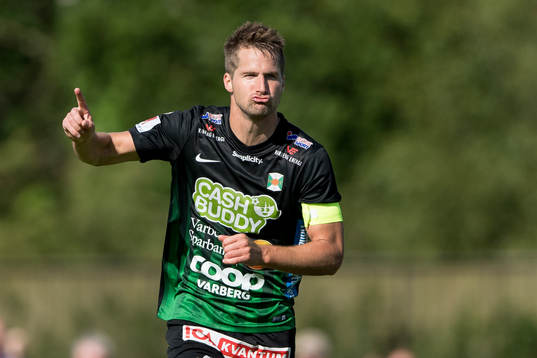 Varbergs Gabriel Altemark-Vanneryr jublar