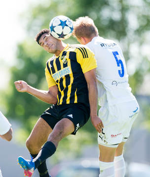 IFK Hässleholms  Tommy Filipovic i matchen i division 2