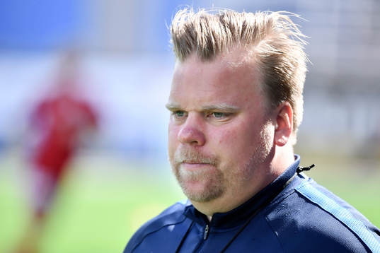 Eskilstunas tränare Viktor Eriksson