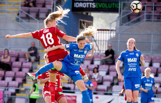 Piteås Nina Jakobsson jublar