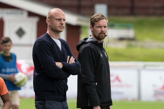 Dalkurds Huvudtränare Andreas Brännström  i
