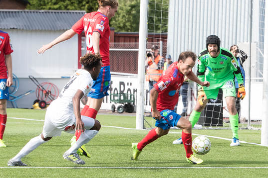 i fotbollsmatchen i Superettan mellan Dalkurd och