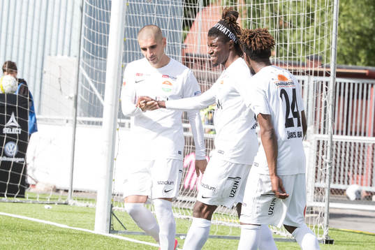 Dalkurds Rawez Lawan Mohamed Bangura och Heradi Rashidi