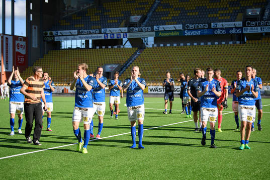 Norrbys spelare tackar publiken