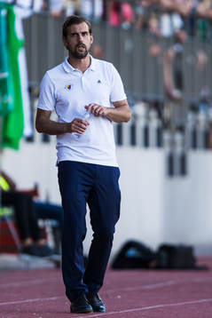 Djurgårdens tränare Joel Riddez
