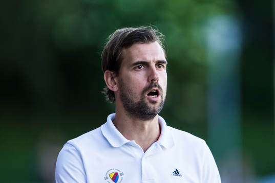 Djurgårdens tränare Joel Riddez