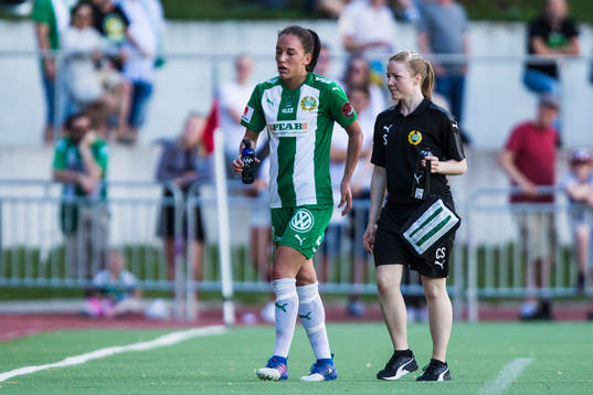 Hammarbys Anna Oskarsson deppar
