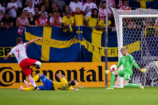 Sveriges målvakt Anton Cajtoft