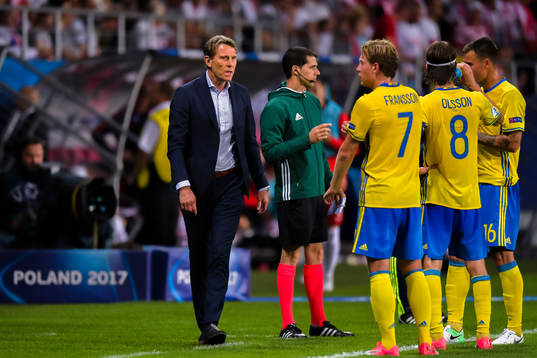 Sveriges förbundskapten Håkan Ericson
