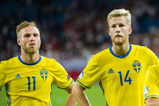 Sveriges Gustav Engvall och Filip Dagerstål deppar
