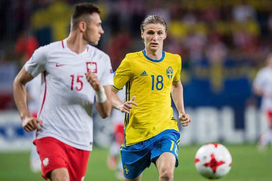Polens Jaroslaw Jach och Sveriges Pawel Cibicki