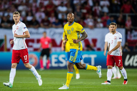 9 Sveriges Carlos Strandberg