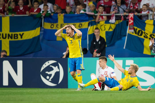 Sveriges Jacob Une Larsson och Filip Dagerstål reagerar