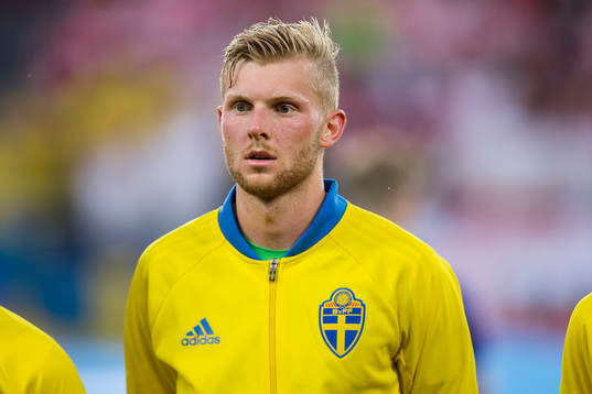 Sveriges målvakt Anton Cajtoft