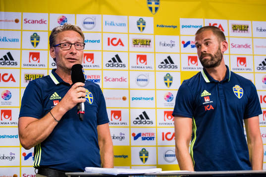 Thomas Dennerby, bevakare och Ulf Kristiansson, bevakare