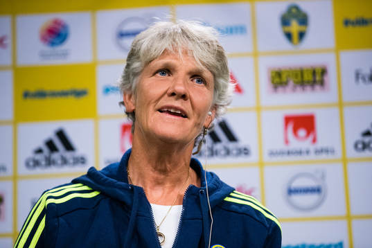 Förbundskapten Pia Sundhage