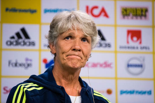 Förbundskapten Pia Sundhage