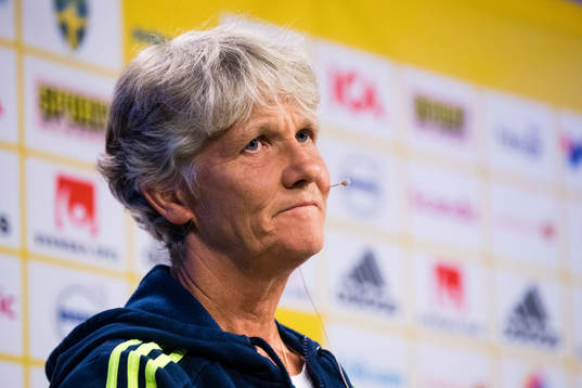 Förbundskapten Pia Sundhage