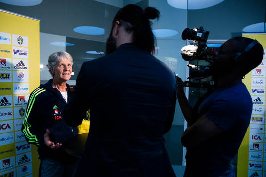 Förbundskapten Pia Sundhage