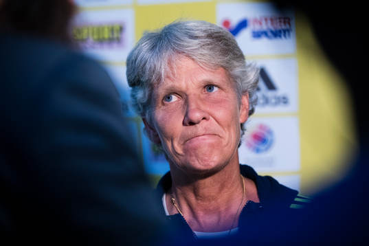Förbundskapten Pia Sundhage