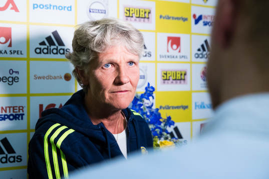 Förbundskapten Pia Sundhage