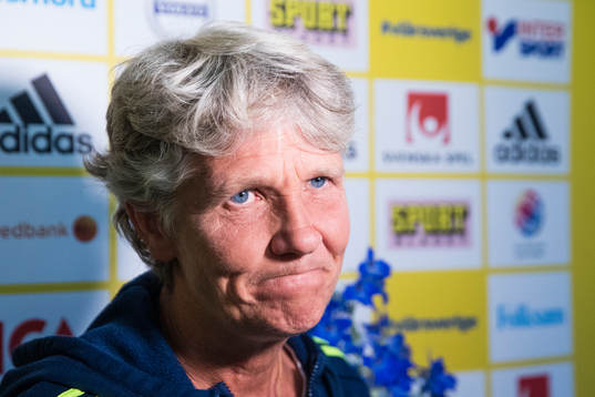 Förbundskapten Pia Sundhage