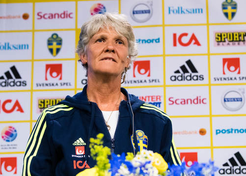 Förbundskapten Pia Sundhage