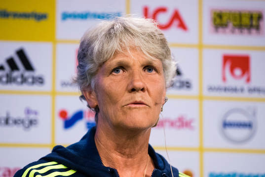Förbundskapten Pia Sundhage