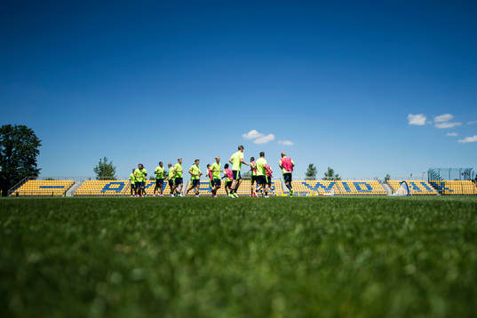 Bläddra bland fler bilder av Fotboll, U21-EM, dag 6, Träning och Presskonferens