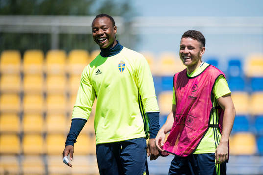 Carlos Strandberg och Kerim Mrabti