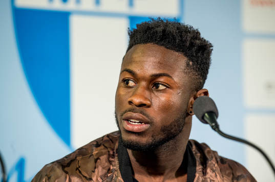 Malmö FF presenterar Kingsley Sarfo som ny spelare i