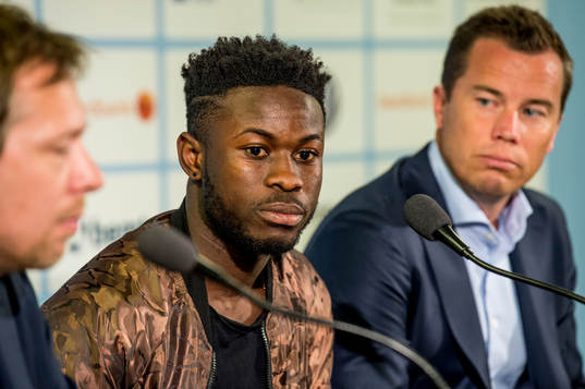 Malmö FFs presschef Peter Åhlander och sportchef Daniel