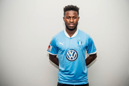 Malmö FF presenterar Kingsley Sarfo som ny spelare i