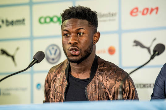 Malmö FF presenterar Kingsley Sarfo som ny spelare i
