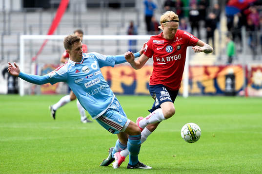 Degerfors Erik Lindell och Örgrytes Jacob Ericsson