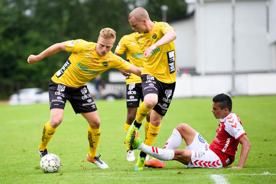 Elfsborgs Per Frick och Daniel Gustavsson