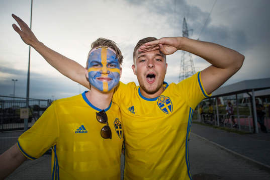 Svenska supportrar