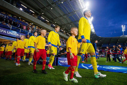 Sveriges Melker Hallberg, Alexander Fransson och Kerim