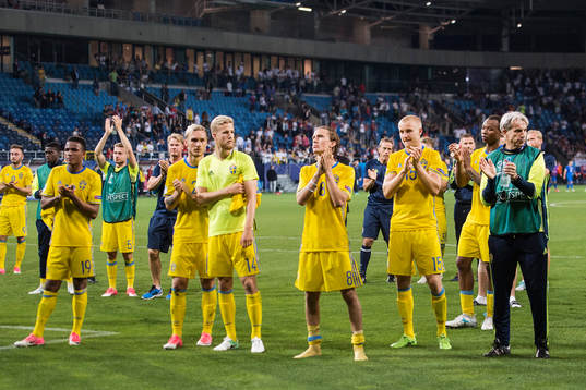 Sveriges Niclas Eliasson, Linus Wahlqvist, Filip