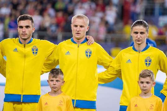 Sveriges Egzon Binaku, Franz Brorsson och Pawel Cibicki
