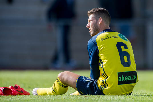 Ängelholms Daniel Nilsson deppar
